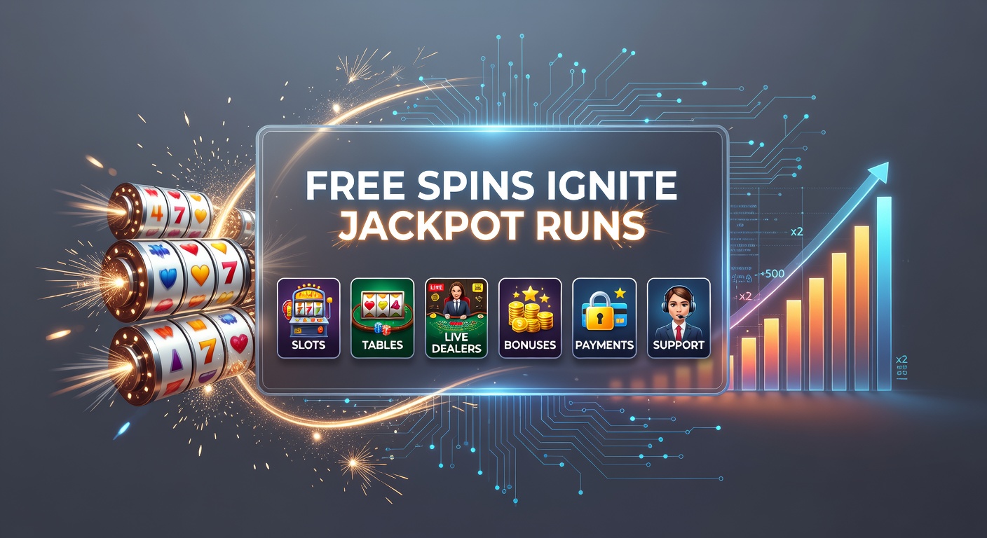 Mobile App mit Free-Spins-Overlay auf Live-Roulette-Tisch, Jackpot-Meter steigt, Zahlungsicons und Chat-Support sichtbar